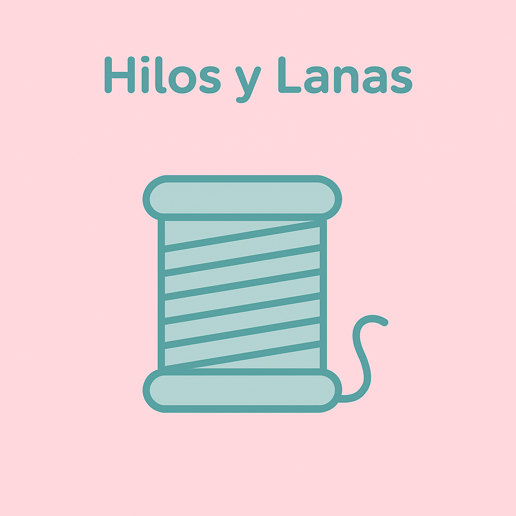 Hilos, lanas y cintas