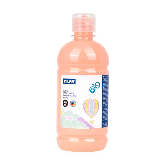 BOTELLA TEMPERA 500ml ROSA PALIDO PASTEL  MILAN
