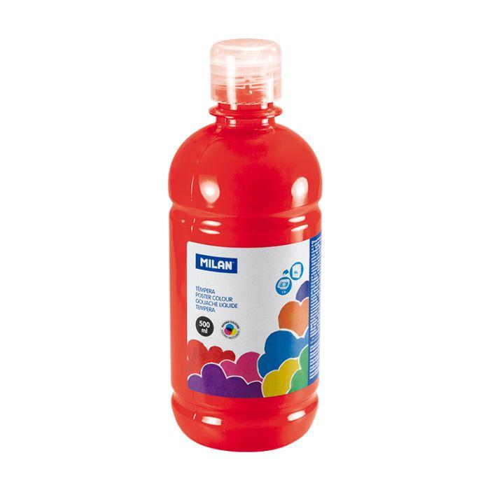 BOTELLA TEMPERA 500ml BERMELLON MILAN