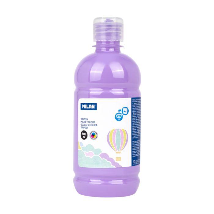 BOTELLA TEMPERA 500ml VIOLETA PASTEL MILAN