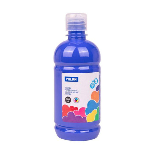 BOTELLA TEMPERA 500ml AZUL ULTRAMAR  MILAN