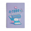 LIBRETA A4 TODO LO BUENO EMPIEZA HOY MR WONDERFUL