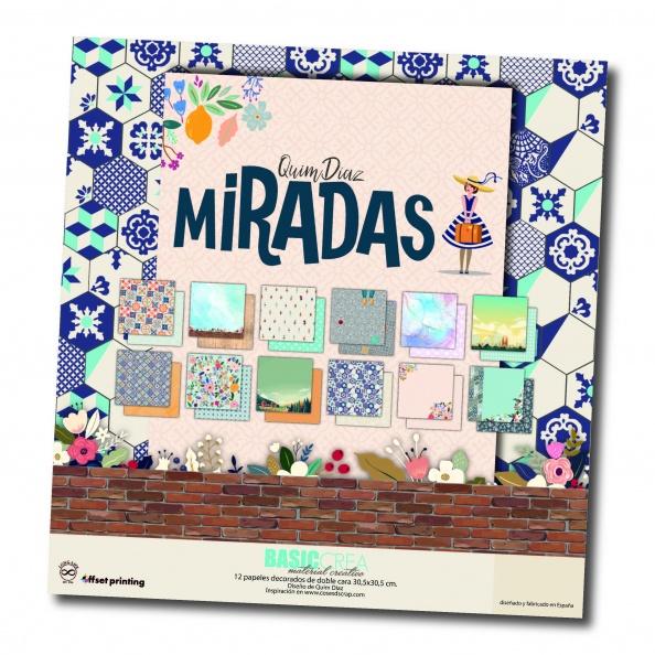 BLOCK DE PAPELES MIRADAS DE COSES D´SCRAP