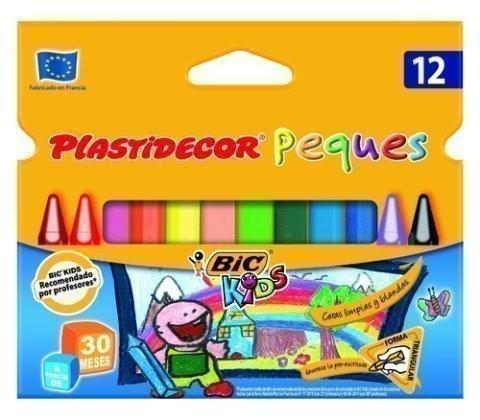 BIC PlastiDecor laápiz de color Multicolor 12 pieza(s)