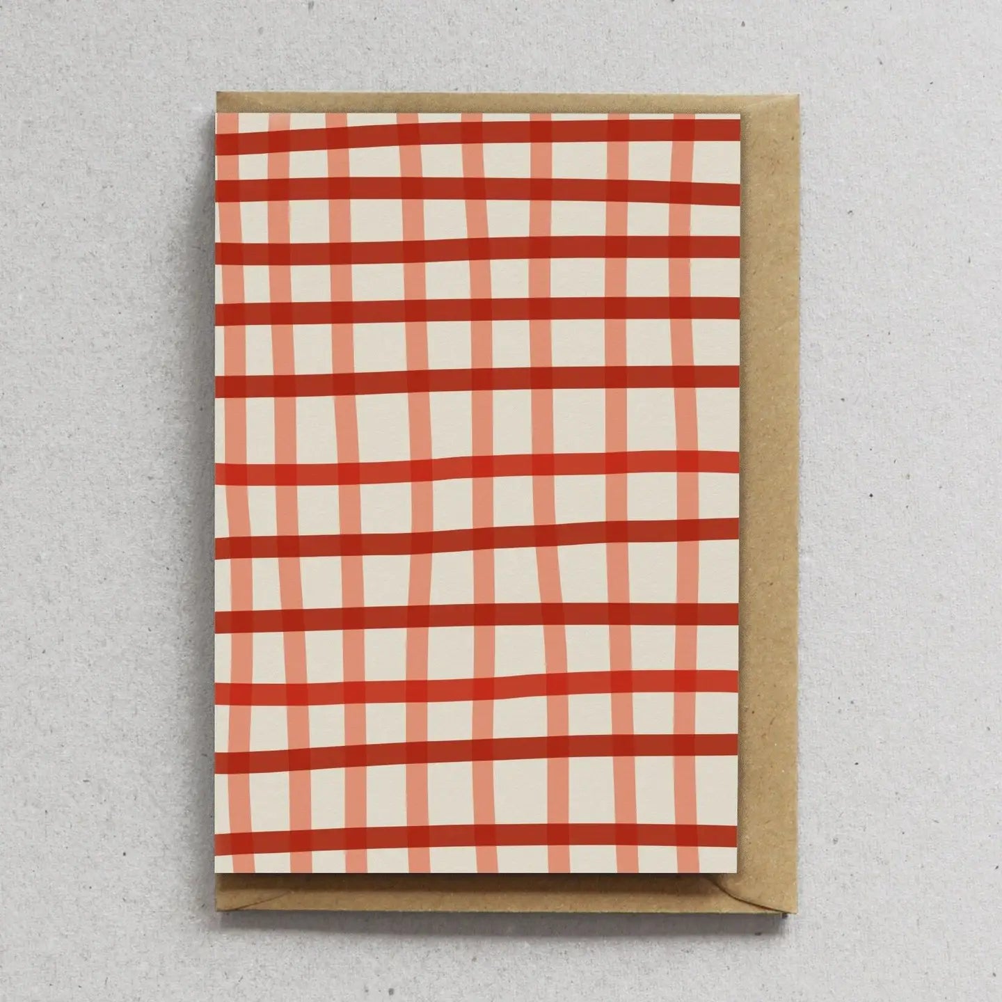 Tarjeta Con Sobre - Manteles - Pasta