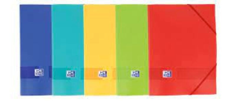 Carpeta A4+ T. Plastico Colores vivos OXFORD