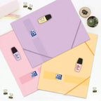 Carpeta A4+ T. Plastico Colores Pastel OXFORD