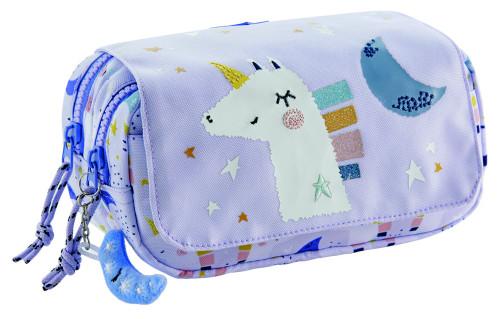 PORTATODOS DOBLE TAPA RECICLADO UNICORN MIQUELRIUS