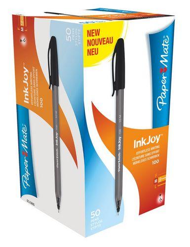 BOLIGRAFO PAPER MATE INKJOY 100 NEGRO