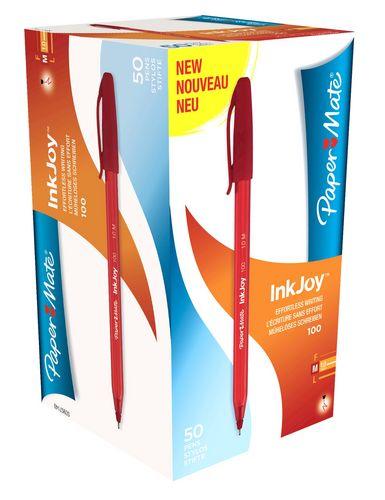 BOLIGRAFO PAPER MATE INKJOY 100 ROJO