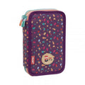 PLUMIER 2 PISOS CON CONTENIDO SUPER CHEFS MORADO MILAN