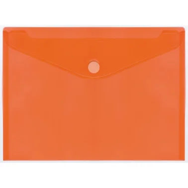 Sobre 2030 Plus Office A4+ PP Velcro Apaisado Naranja