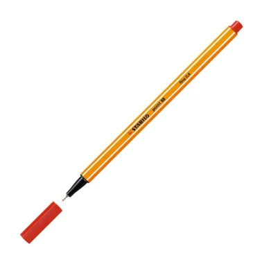ROTULADOR PUNTA FIBRA STABILO POINT 88 0.4 ROJO