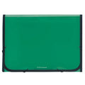 Carpeta Clasificadora Plus Office A4 Verde Traslúcida