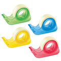 Cinta Adhesiva Plus Office Miniportarrollos de Colores