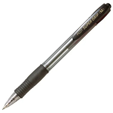 Bolígrafo Tinta Aceite Pilot Super Grip Negro