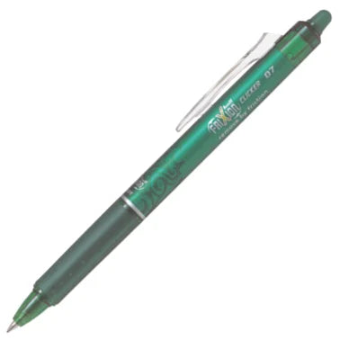 BOLIGRAFO TINTA DE GEL BORRABLE FRIXION CLICKER VERDE PILOT