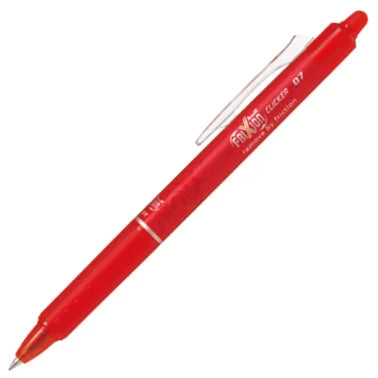 BOLIGRAFO TINTA DE GEL BORRABLE FRIXION CLICKER ROJO PILOT