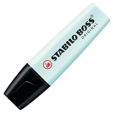 MARCADOR RESALTADOR FLUORESCENTE TURQUESA PASTEL