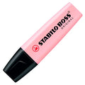 MARCADOR RESALTADOR FLUORESCENTE ROSA PASTEL