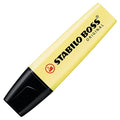 MARCADOR RESALTADOR FLUORESCENTE AMARILLO PASTEL