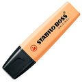 MARCADOR RESALTADOR FLUORESCENTE NARANJA PASTEL