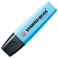 MARCADOR RESALTADOR FLUORESCENTE AZUL VENTOSO PASTEL