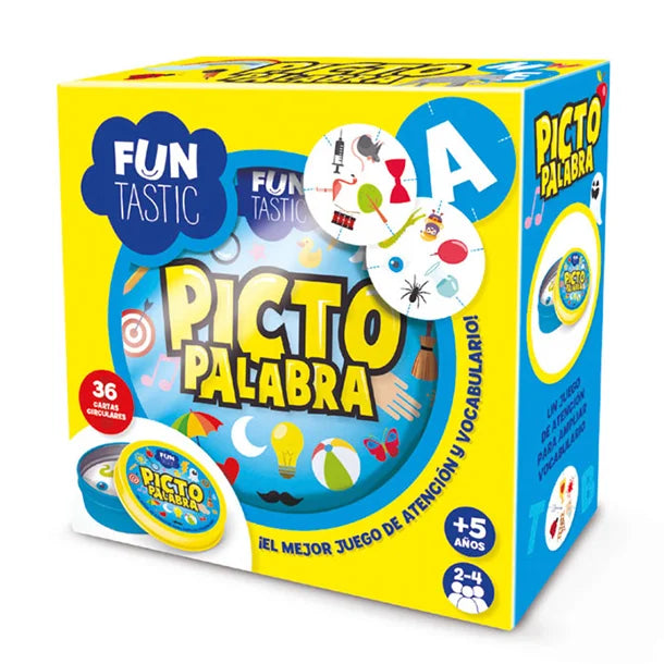 JUEGO CARTAS FUNTASTIC PICTOPALABRA