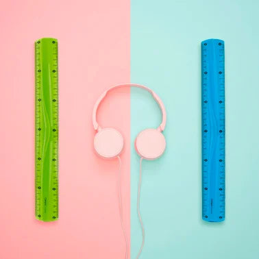 REGLA CAMPUS PLASTICO 30 CM FLEXIBLE