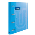 Carpeta Ringbook Soft Campus University 4 anillas C/Recambio Azul Cielo