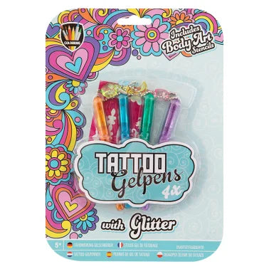 BOLIGRAFOS GRAFIX TATUAJE / 4 UDS