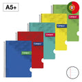 Bloc Espiral Campus A5+ Tapa Polipropileno 80 Hojas 90g Rayado Horizontal Doble Margen