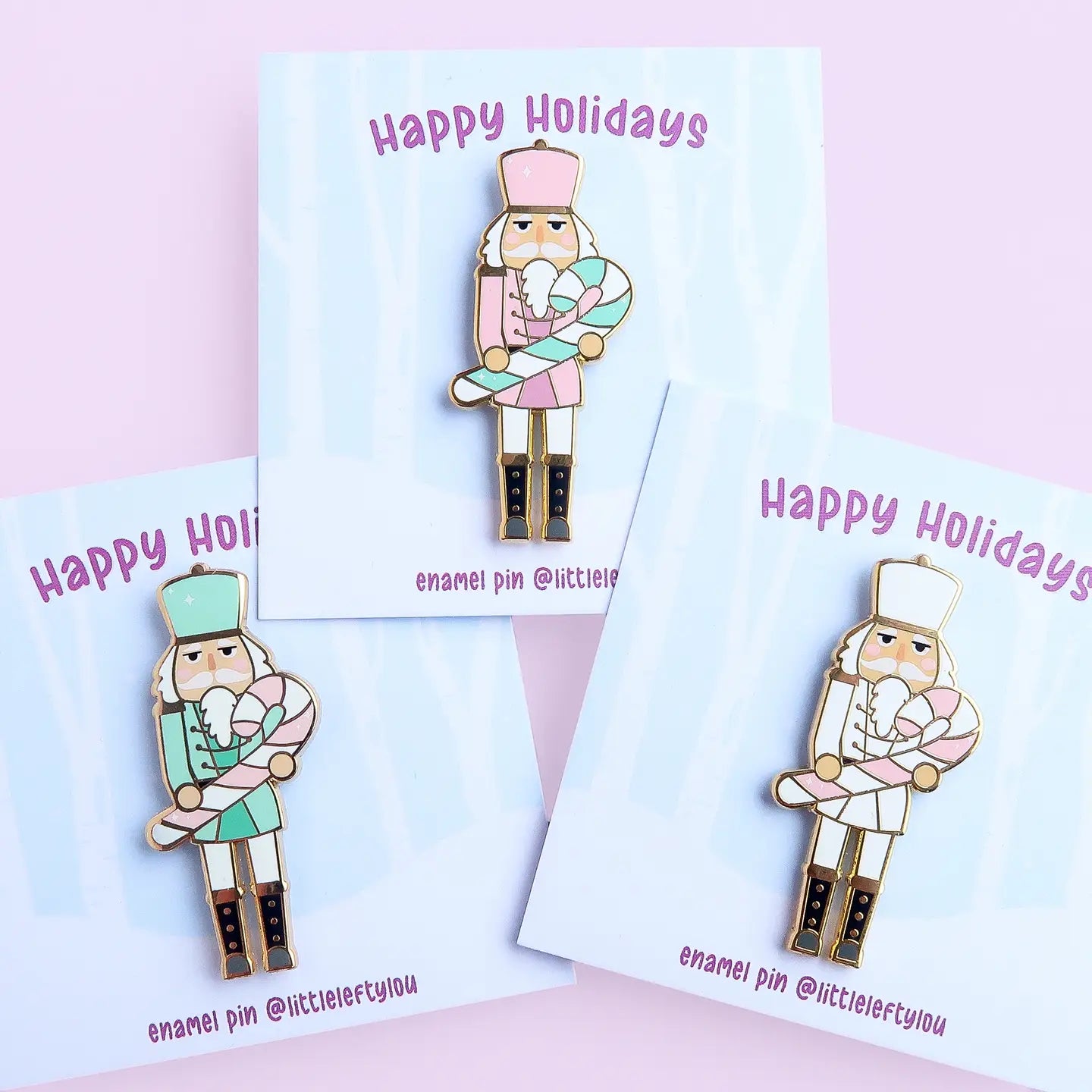 Pin Cascanueces navideño