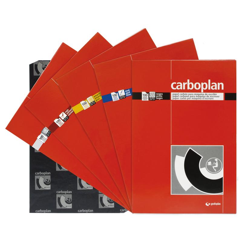 PACK 10 PAPEL CARBÓN Y DE CALCAR 210X330 MM AMARILLO CARBOPLAN