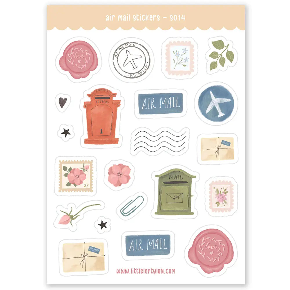 Pegatinas Air Mail