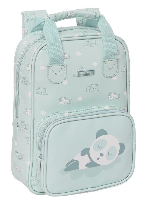 MOCHILA INFANTIL CON ASAS FACIL LIMPIEZA SAFTA PREESCOLAR DORMILON 20x28x8cm