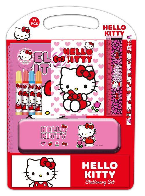 SET ESCRITURA HELLO KITTY ICONIC 27x375x3cm