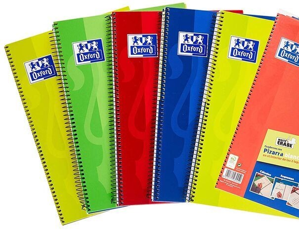 Bloc OXFORD Fº 80H 4X4 T. Ext. + Pizarra Intensos R: 400122761