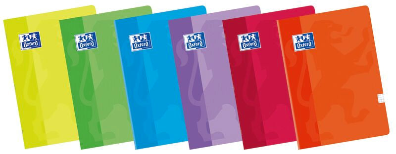Libreta A4 48H OXFORD Cuadricula 4X4