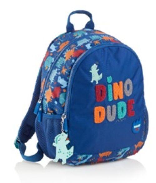 MOCHILA DOBLE RECICLADA 7L. DINO  MIQUELRIUS