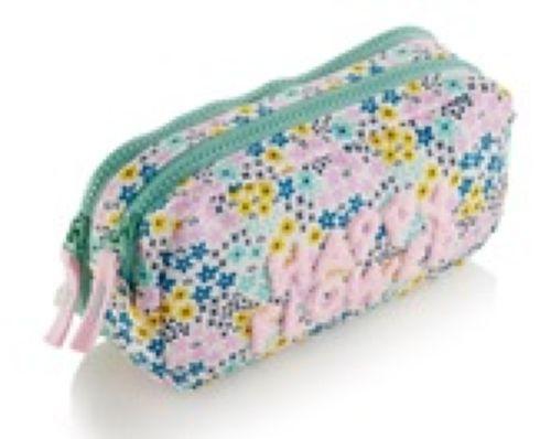 PORTATODO DOBLE ORGANIZADOR RECICLADO HAPPY FLOWER