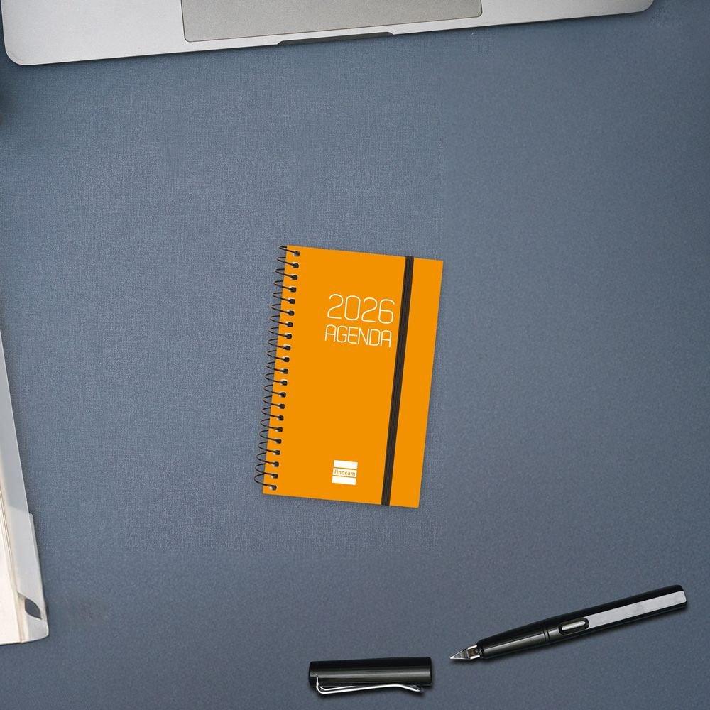 AGENDA ANUAL 2026 OPAQUE E3 SV NARANJA