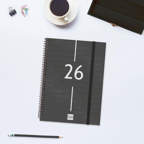AGENDA ANUAL 2026 YEAR E10 SV NEGRO