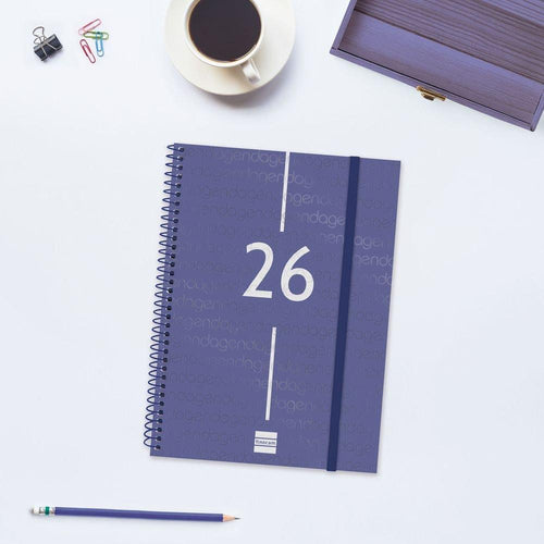 AGENDA ANUAL 2026 YEAR E10 SV AZUL