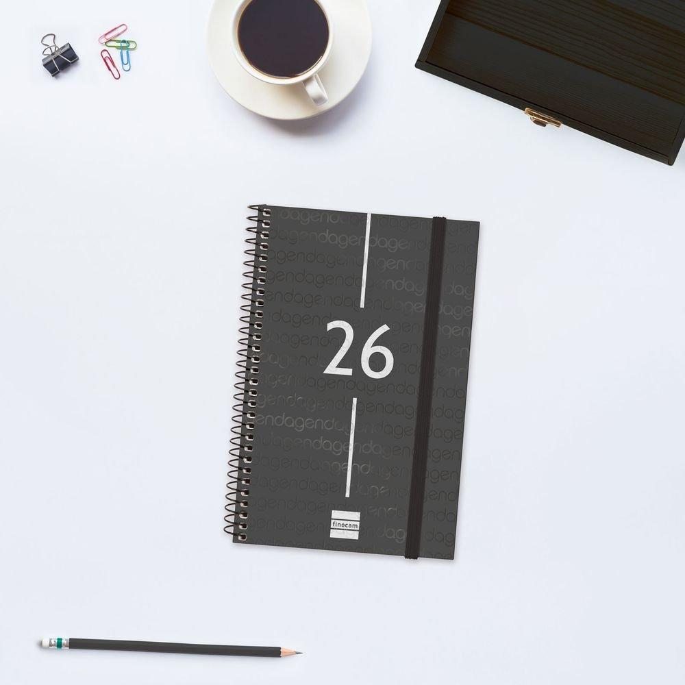 AGENDA ANUAL 2026 YEAR E5 SV NEGRO