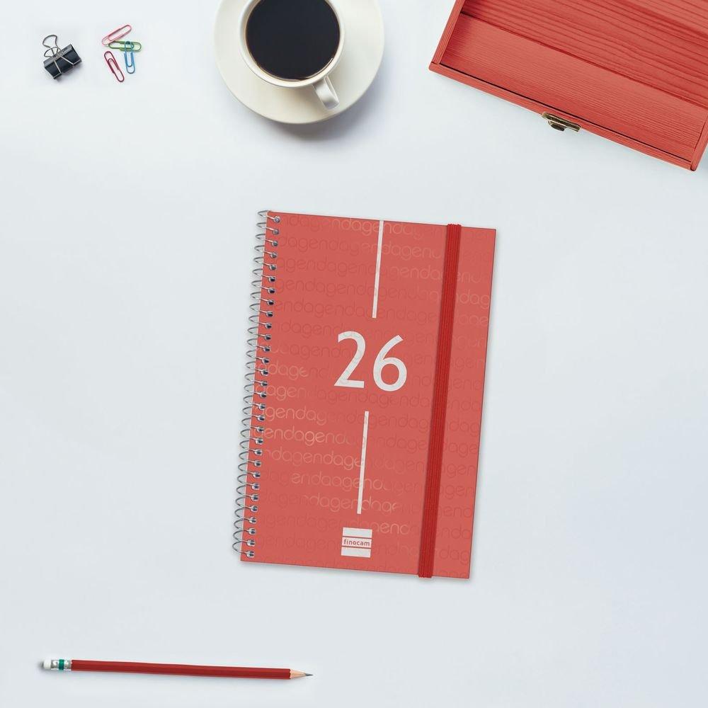 AGENDA ANUAL 2026 YEAR E5 SV ROJO