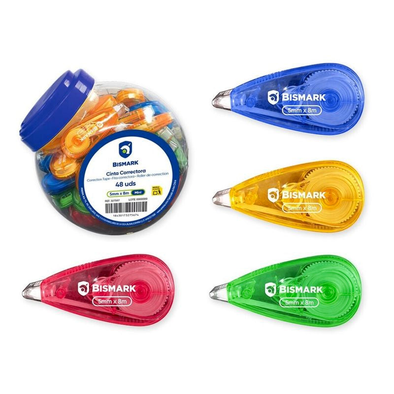 Cinta Correctora Mini Bismark 8M