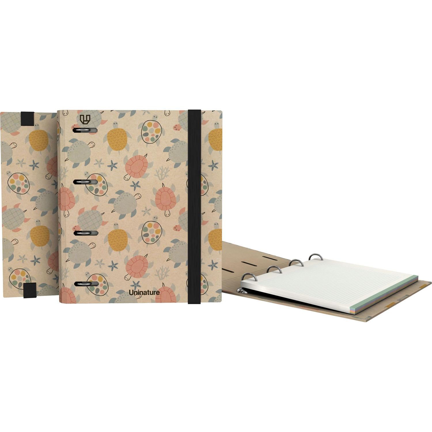 CARPEBOOK A5 UNINATURE TORTUGAS GRAFOPLAS