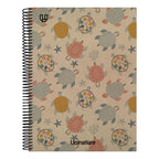 Cuaderno Tapa Dura A4 80H 4x4mm UniNature