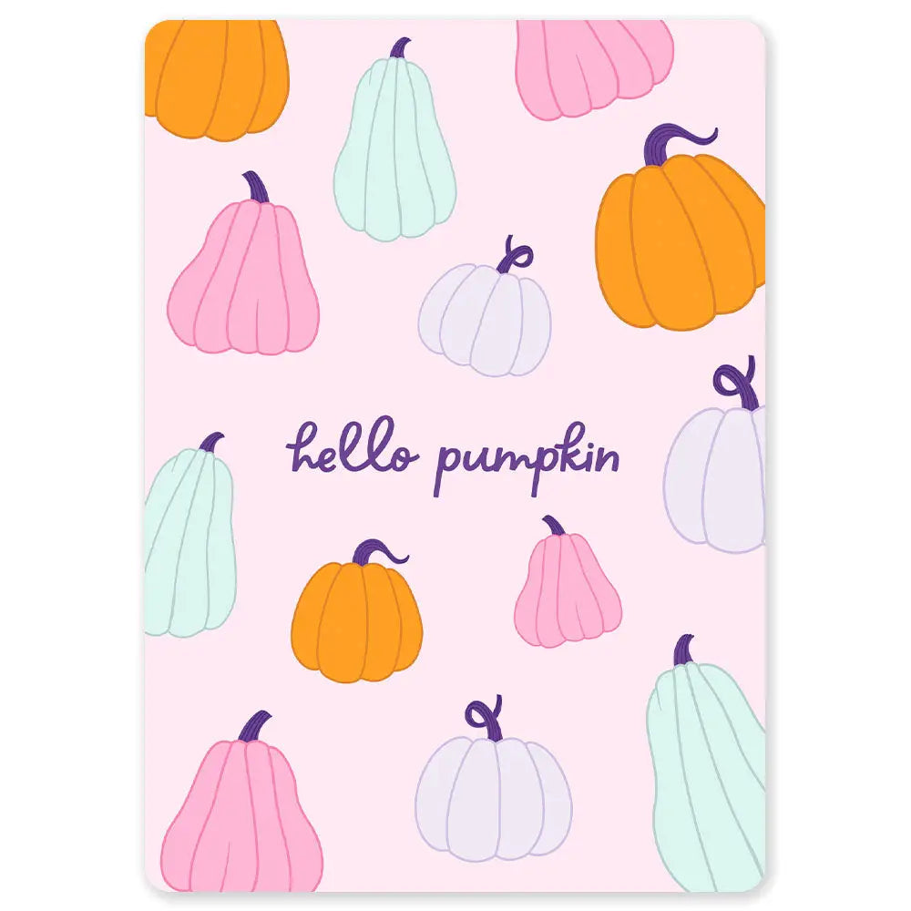 Postal Hello Pumpkin